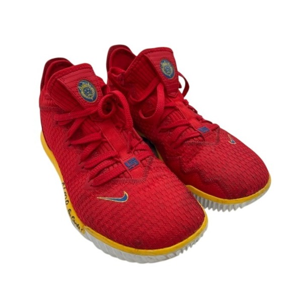 nike lebron witness iv red